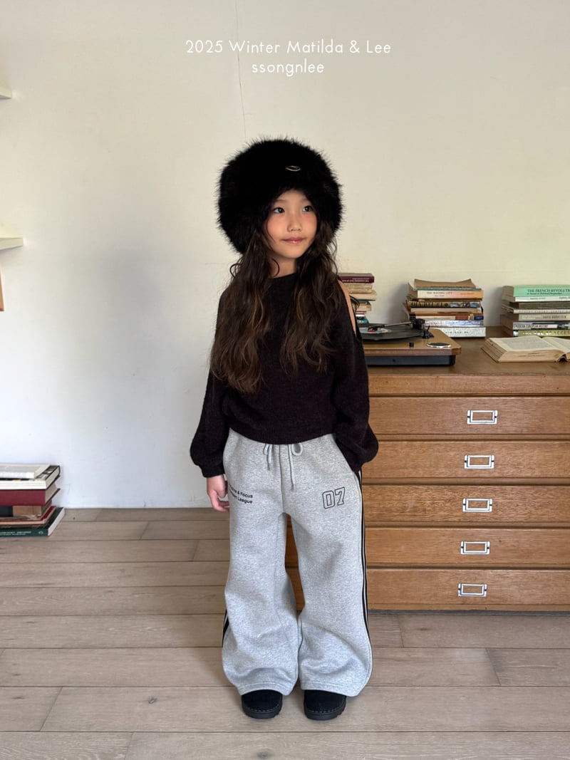Matilda & Lee - Korean Children Fashion - #prettylittlegirls - Seven Line Pants - 7