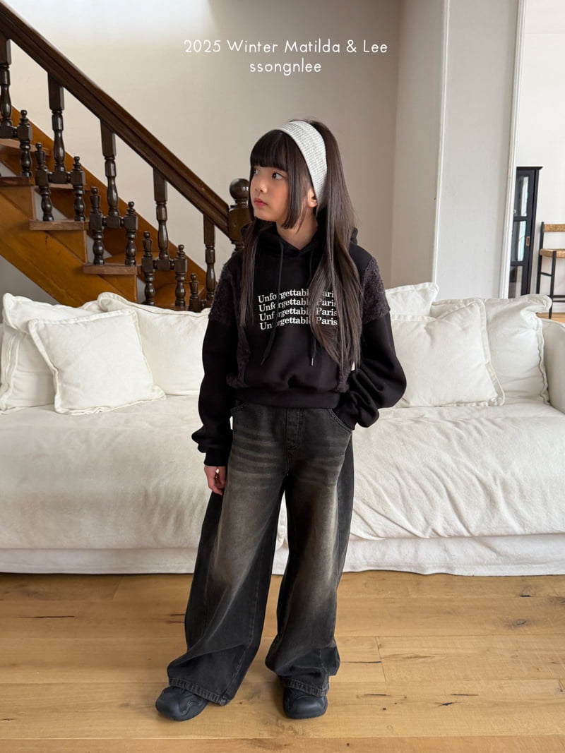 Matilda & Lee - Korean Children Fashion - #stylishchildhood - Knit Layered Hoodie - 12