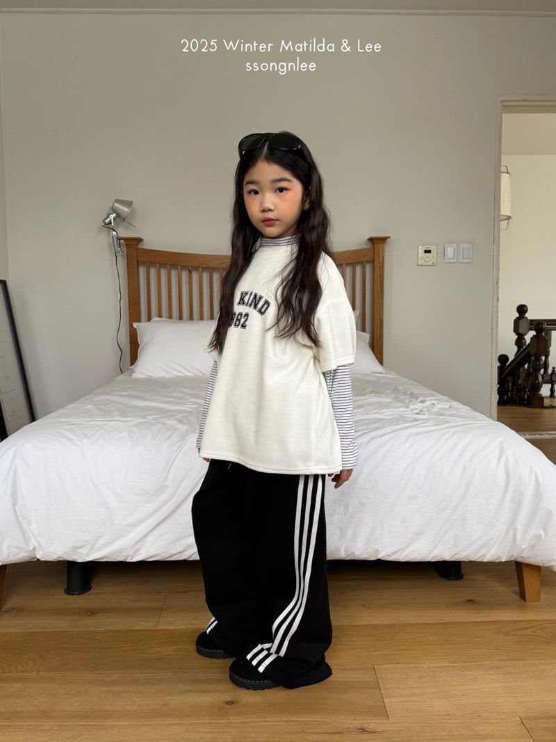 Matilda & Lee - Korean Children Fashion - #stylishchildhood - Triple Line Pants - 11