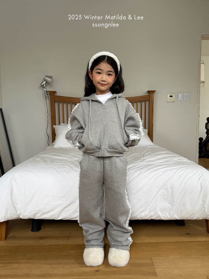 Matilda & Lee - Korean Children Fashion - #stylishchildhood - Winter Lace Pants - 7