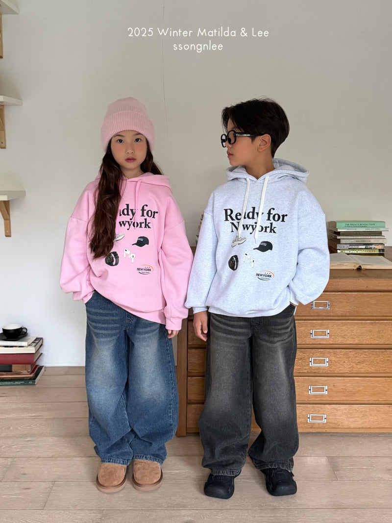 Matilda & Lee - Korean Children Fashion - #stylishchildhood - Ready for New York Hoodie - 12