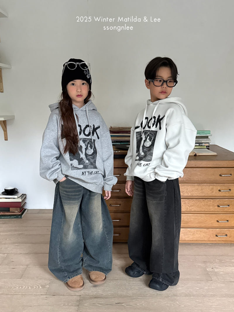 Matilda & Lee - Korean Children Fashion - #stylishchildhood - Look the Cat Hoodie - 11