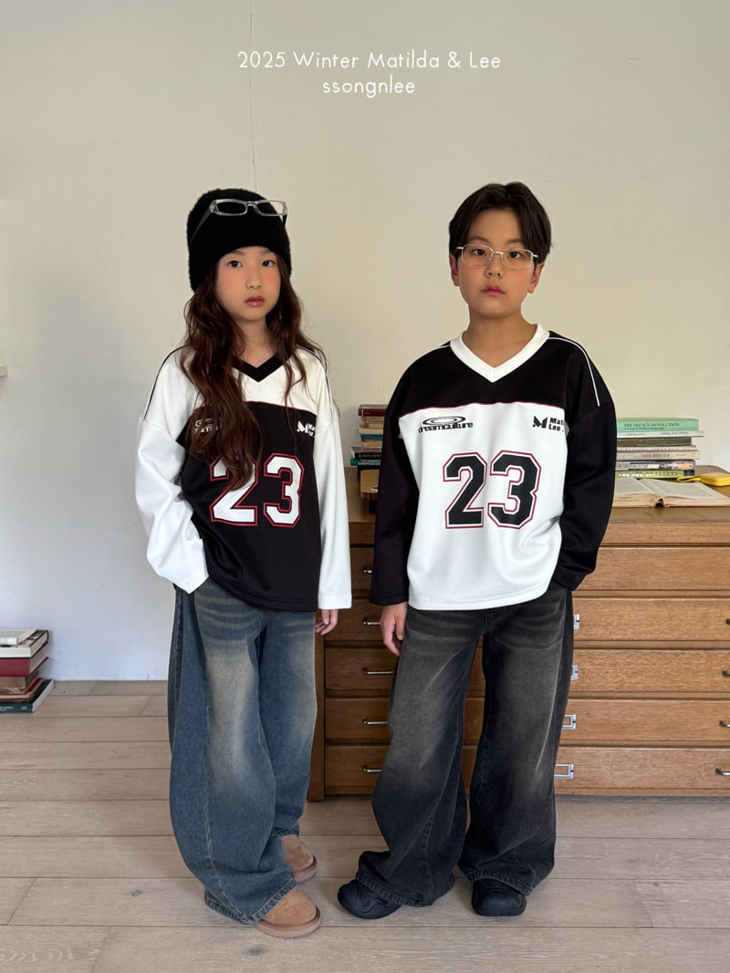 Matilda & Lee - Korean Children Fashion - #stylishchildhood - 23 V Jersey Sweatshirt - 7