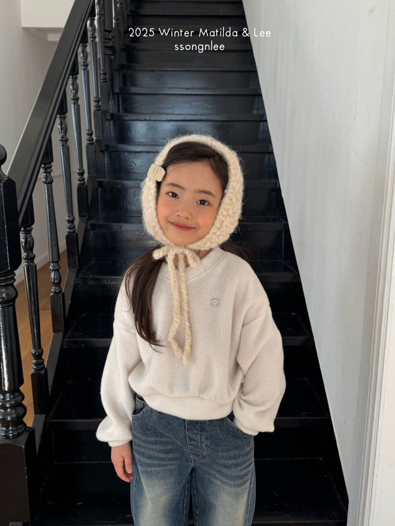 Matilda & Lee - Korean Children Fashion - #stylishchildhood - Winter V Neck Knit - 5