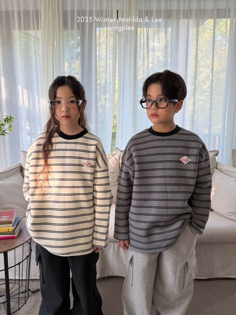 Matilda & Lee - Korean Children Fashion - #stylishchildhood - Fair Label Stripe Tee