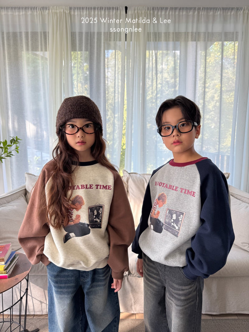 Matilda & Lee - Korean Children Fashion - #stylishchildhood - Enjoyable Sweatshirt - 11