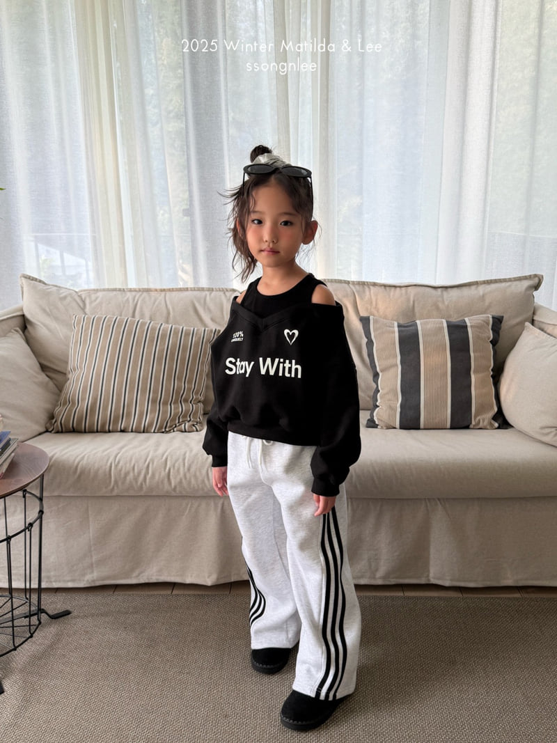 Matilda & Lee - Korean Children Fashion - #todddlerfashion - Triple Line Pants - 9