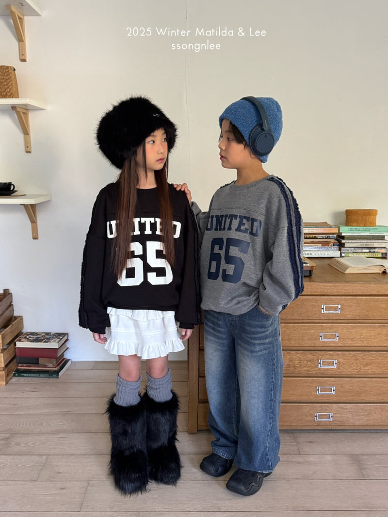 Matilda & Lee - Korean Children Fashion - #todddlerfashion - 65 Line Sweatshirt - 6