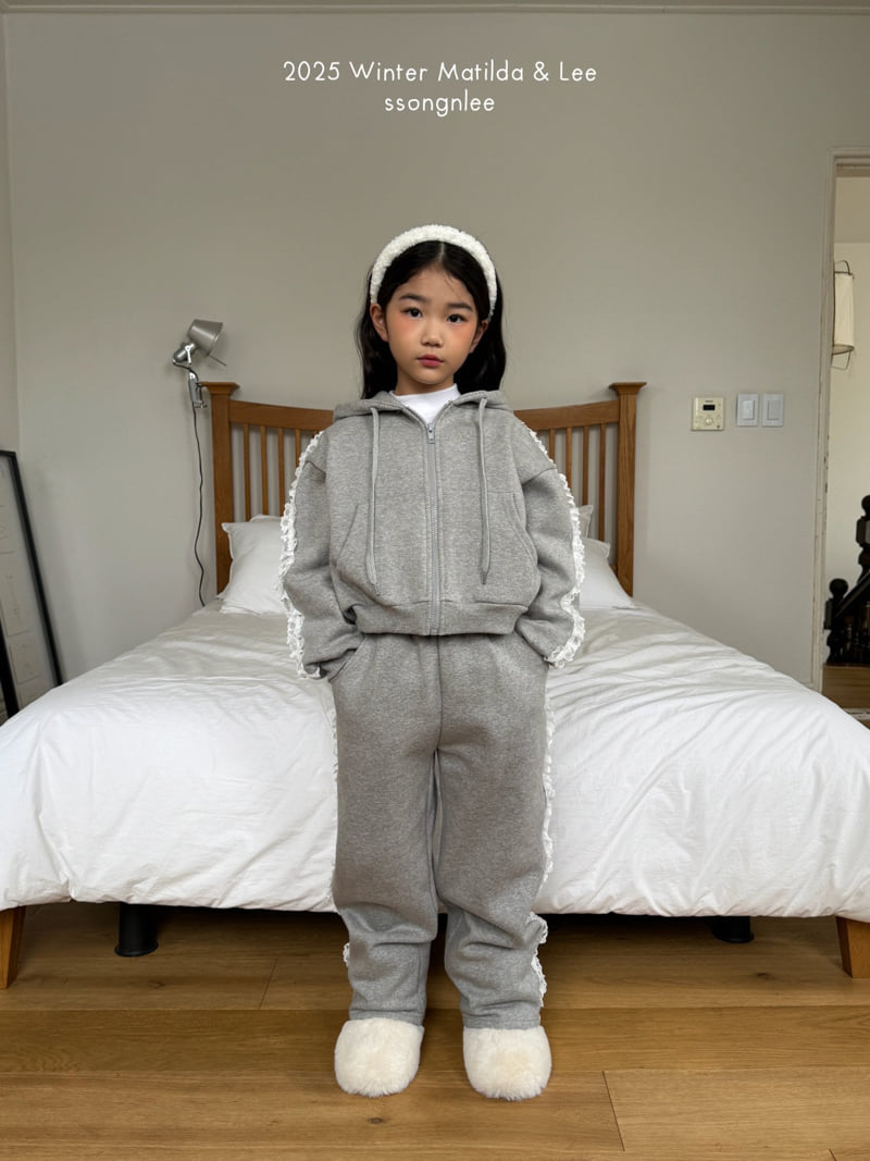 Matilda & Lee - Korean Children Fashion - #todddlerfashion - Winter Lace Pants - 5