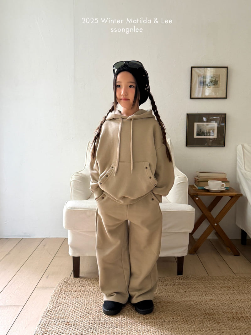 Matilda & Lee - Korean Children Fashion - #prettylittlegirls - Eyelet Pig Hoodie - 4