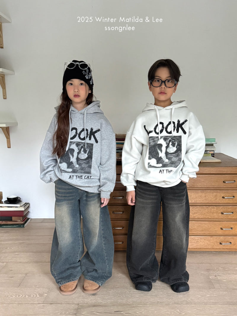 Matilda & Lee - Korean Children Fashion - #todddlerfashion - Look the Cat Hoodie - 9