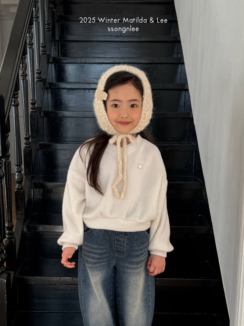 Matilda & Lee - Korean Children Fashion - #todddlerfashion - Winter V Neck Knit - 3