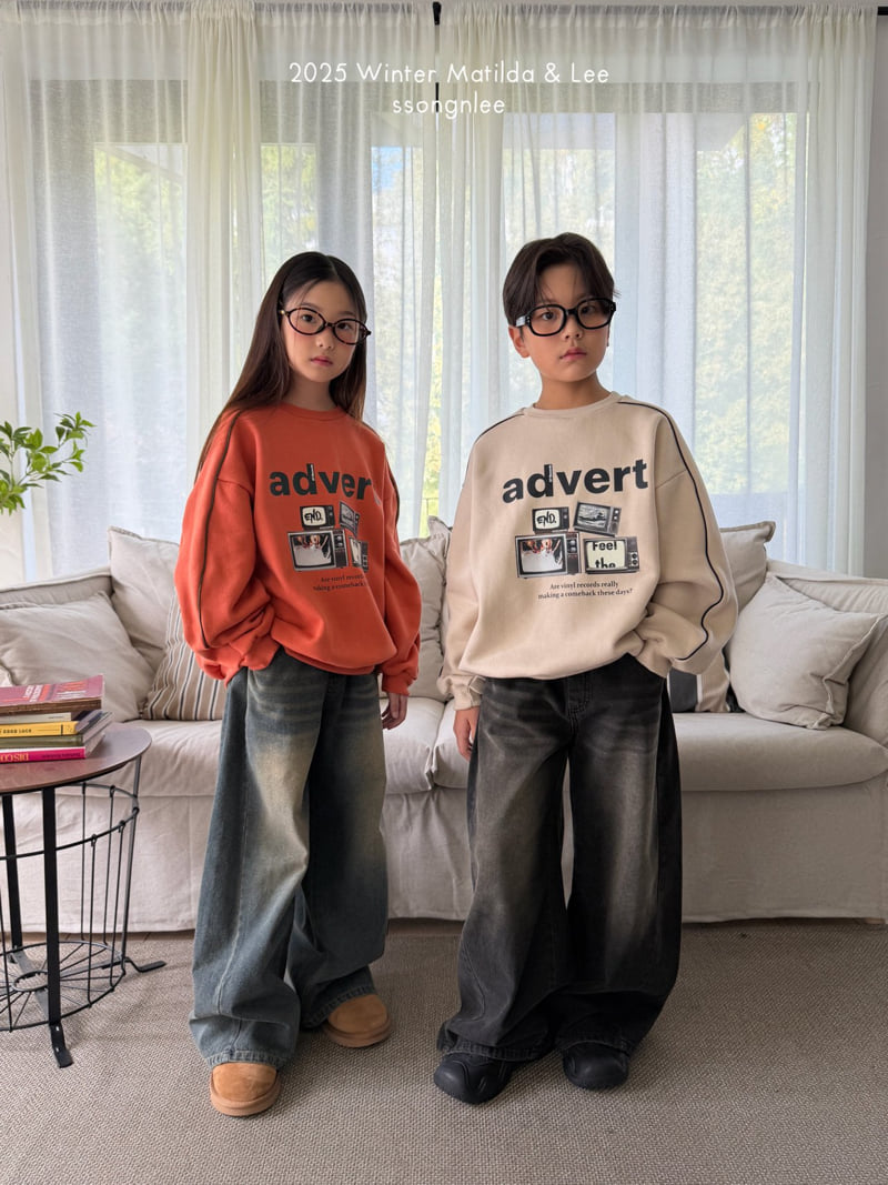 Matilda & Lee - Korean Children Fashion - #todddlerfashion - Edivert Sweatshirt - 12