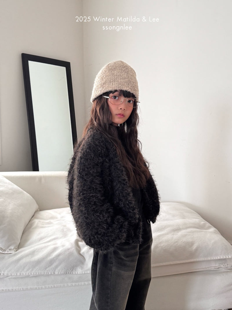 Matilda & Lee - Korean Children Fashion - #todddlerfashion - Bouclé Cardigan - 11