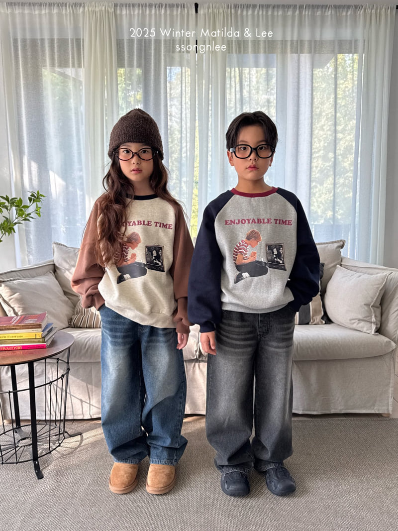 Matilda & Lee - Korean Children Fashion - #todddlerfashion - Enjoyable Sweatshirt - 9