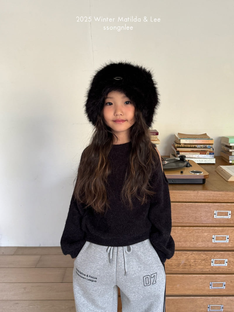Matilda & Lee - Korean Children Fashion - #toddlerclothing - Shoulder Cutout Knit - 3