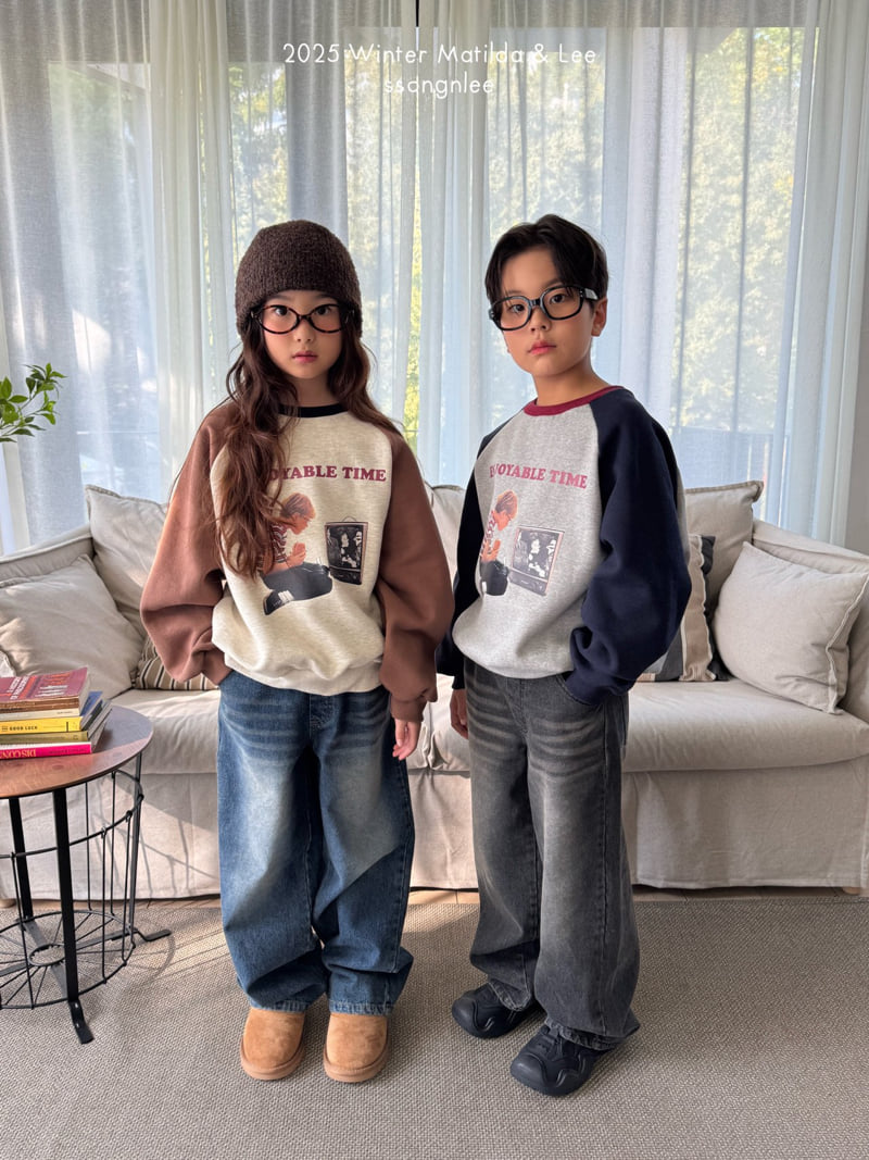 Matilda & Lee - Korean Children Fashion - #toddlerclothing - Enjoyable Sweatshirt - 10