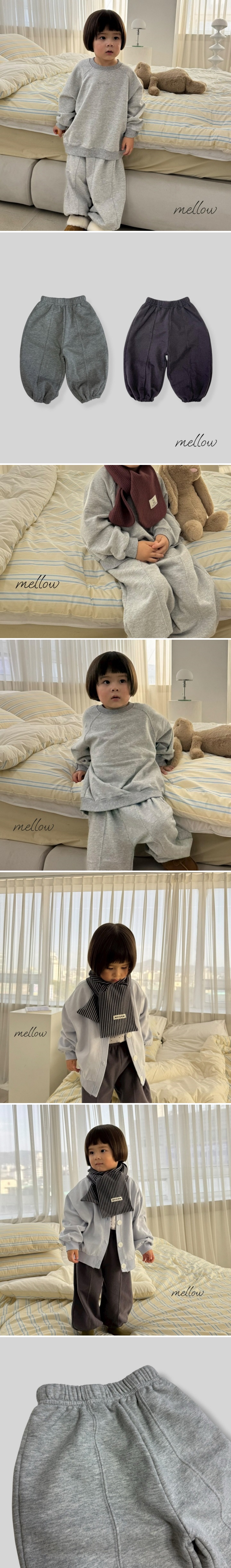 Mellow - Korean Baby Fashion - #babyclothing - Soft Fleece Pants - 2