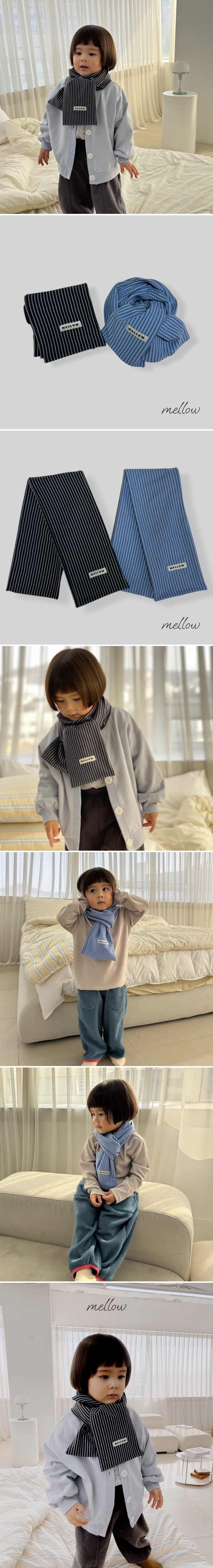Mellow - Korean Baby Fashion - #babywear - Long Long Muffler