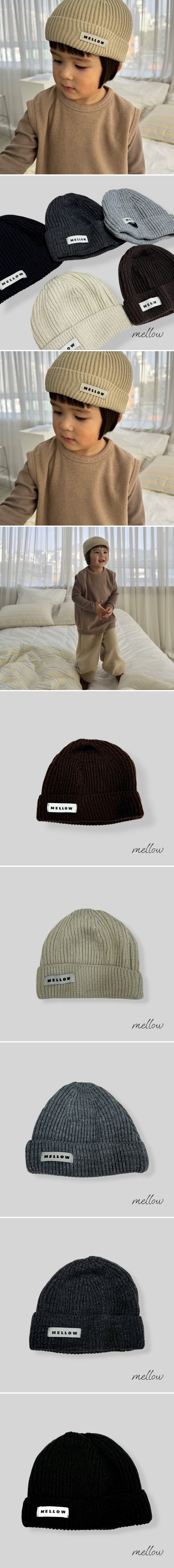 Mellow - Korean Baby Fashion - #onlinebabyboutique - Label Hat