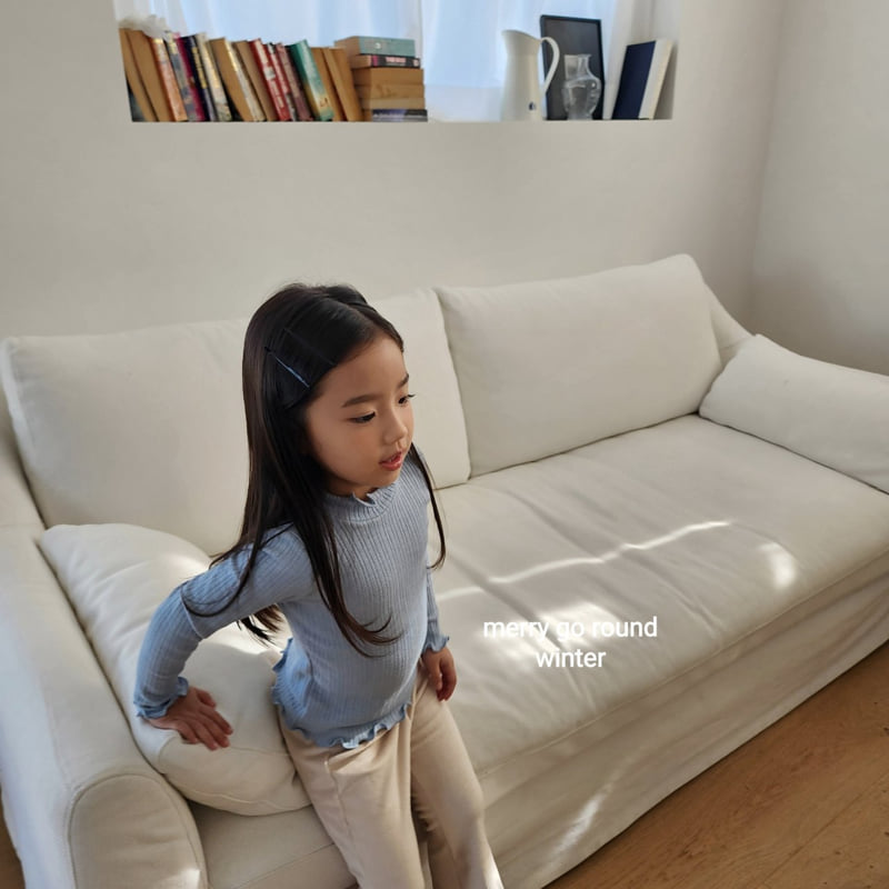 Merry Go Round - Korean Children Fashion - #Kfashion4kids - Soft Ribbed Half Turtleneck - 9