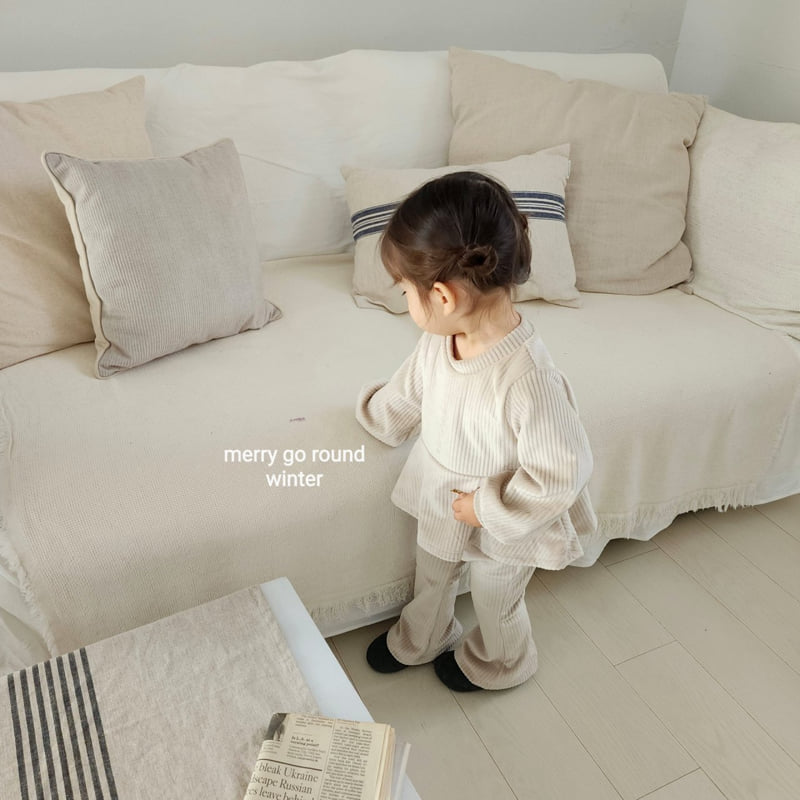Merry Go Round - Korean Children Fashion - #childofig - Merry Bootcut Set - 5