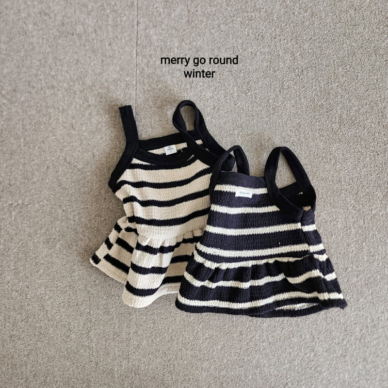 Striped Knit Vest by Merry Go Round for Child - view 1