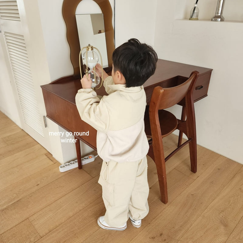 Merry Go Round - Korean Children Fashion - #childofig - Smile Bonding Fleece - 10