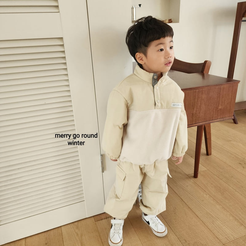 Merry Go Round - Korean Children Fashion - #childofig - Smile Bonding Fleece - 11