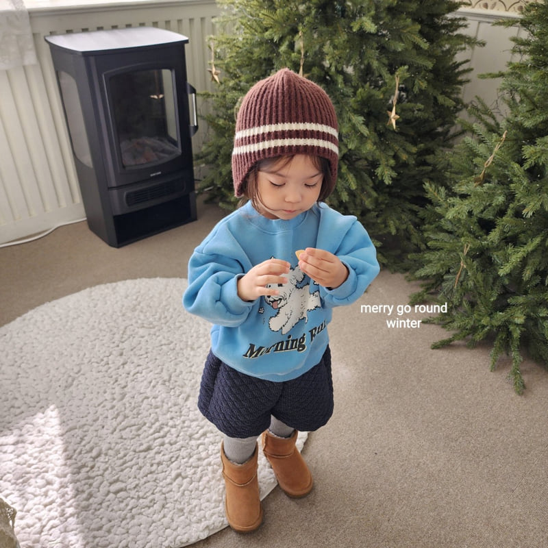Merry Go Round - Korean Children Fashion - #childofig - Quilted Shorts - 9