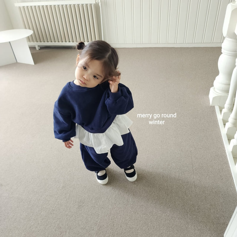 Merry Go Round - Korean Children Fashion - #childofig - Shirt Sweatshirt Set - 5