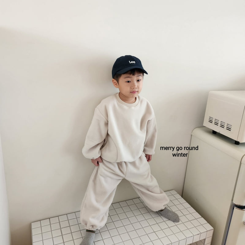 Merry Go Round - Korean Children Fashion - #childrensboutique - Fleece Set - 3