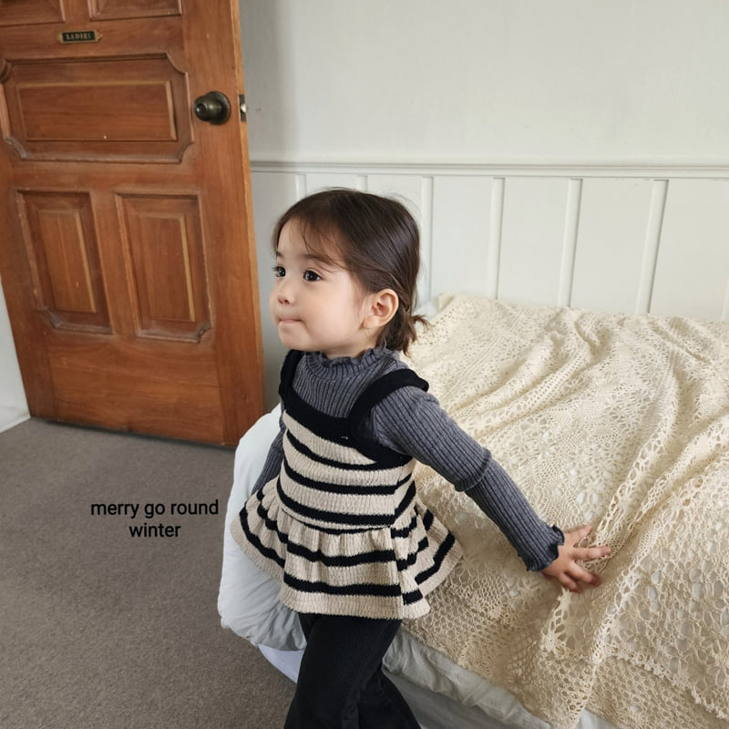 Striped Knit Vest by Merry Go Round for Child - view 2