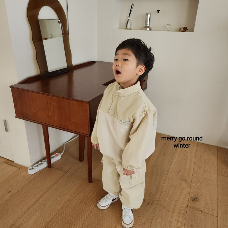 Merry Go Round - Korean Children Fashion - #childrensboutique - Smile Bonding Fleece - 12
