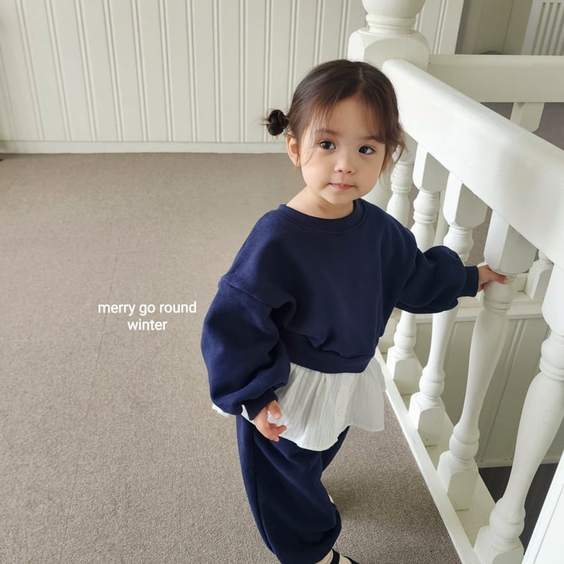 Merry Go Round - Korean Children Fashion - #childrensboutique - Shirt Sweatshirt Set - 6