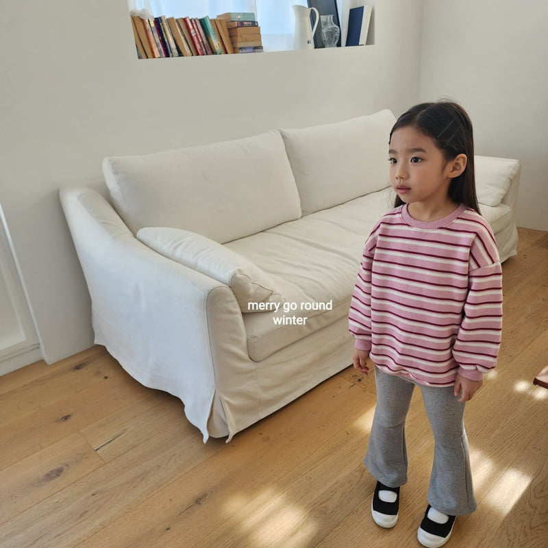 Merry Go Round - Korean Children Fashion - #childofig - Winter Bootcut Pants - 4