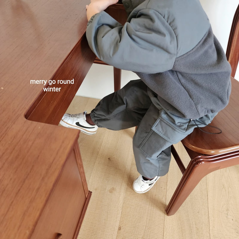Merry Go Round - Korean Children Fashion - #childrensboutique - Bonding Cargo Pants - 2