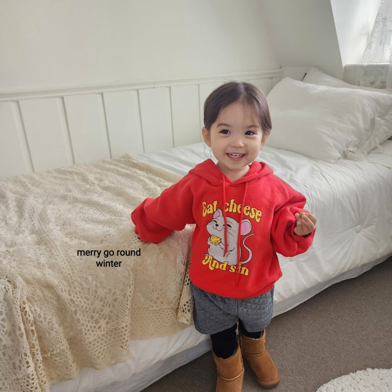 Merry Go Round - Korean Children Fashion - #designkidswear - Mouse Hoodie - 2