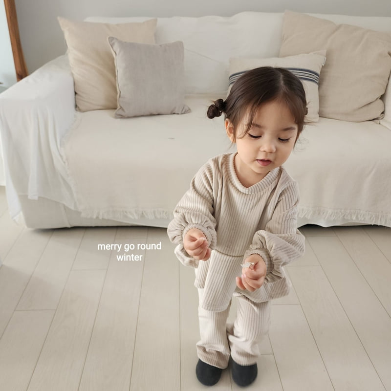 Merry Go Round - Korean Children Fashion - #discoveringself - Merry Bootcut Set - 8