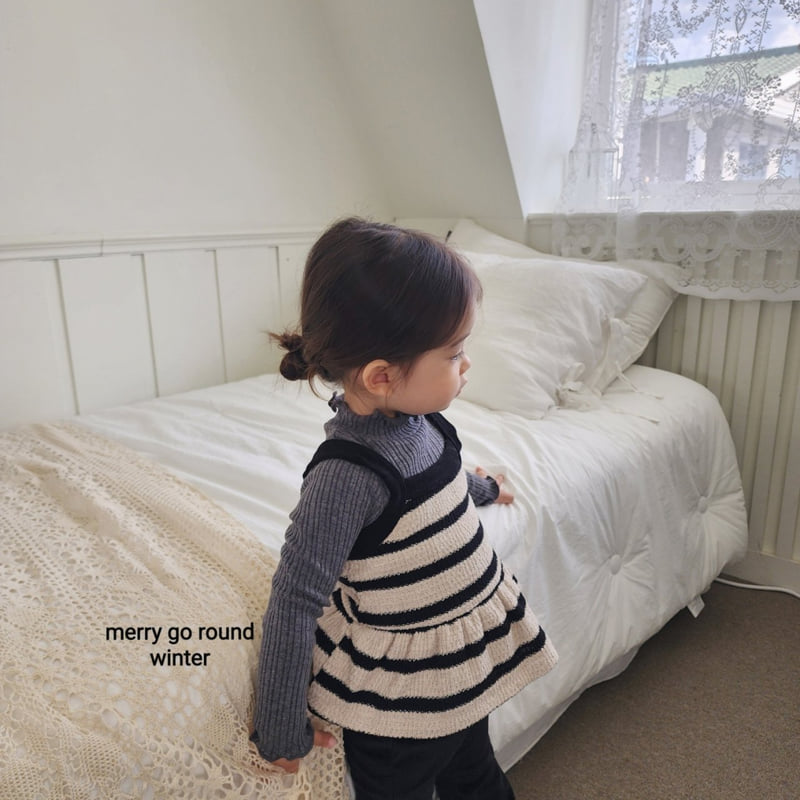 Striped Knit Vest by Merry Go Round for Child - view 4