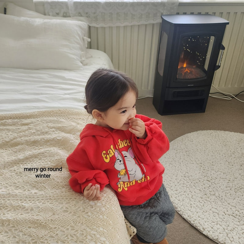 Merry Go Round - Korean Children Fashion - #discoveringself - Mouse Hoodie - 3