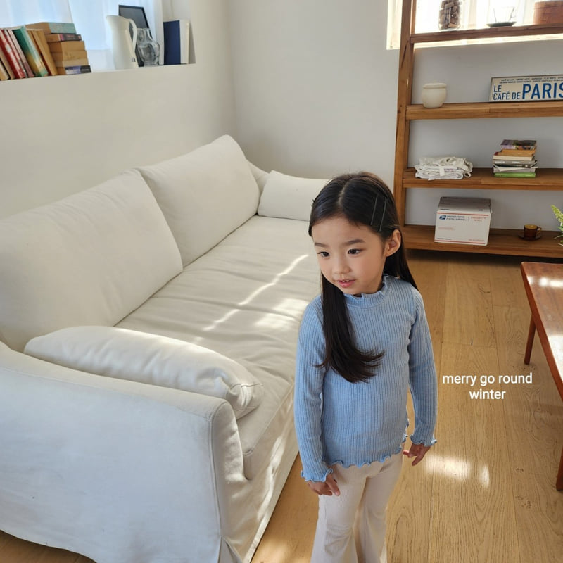 Merry Go Round - Korean Children Fashion - #fashionkids - Soft Ribbed Half Turtleneck - 5