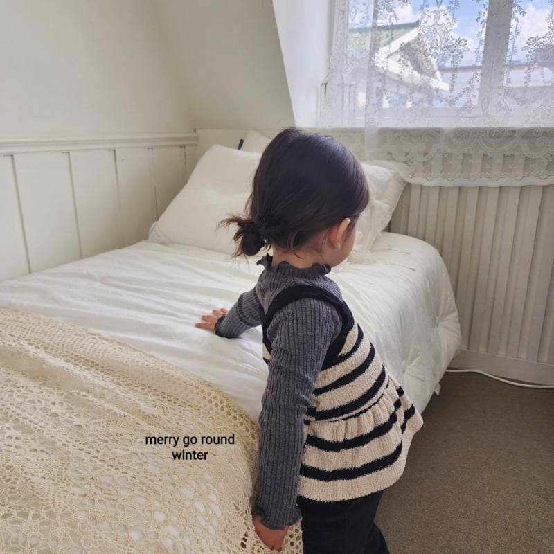 Striped Knit Vest by Merry Go Round for Child - view 5