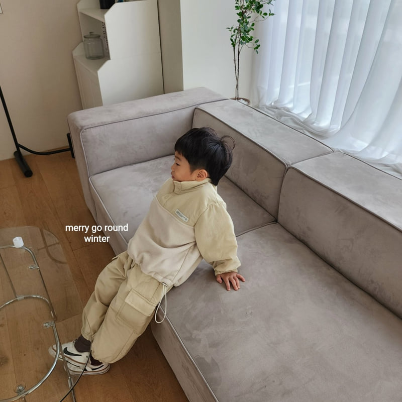 Merry Go Round - Korean Children Fashion - #fashionkids - Bonding Cargo Pants - 5