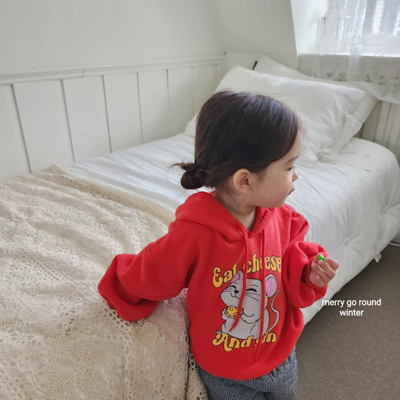 Merry Go Round - Korean Children Fashion - #discoveringself - Mouse Hoodie - 4