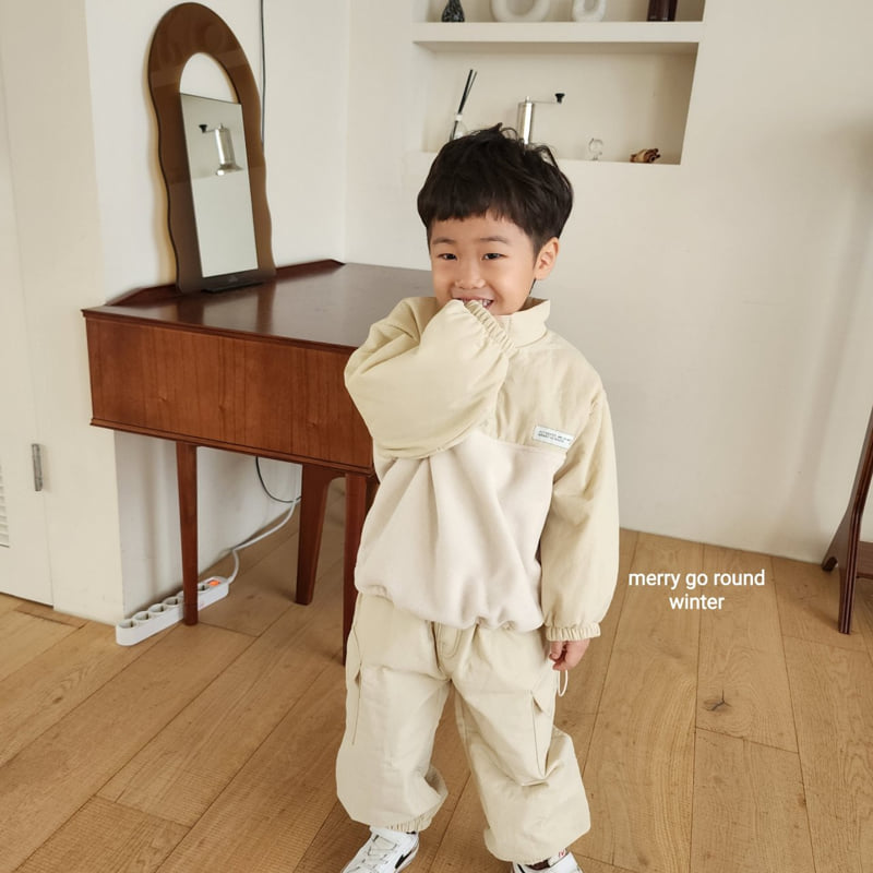 Merry Go Round - Korean Children Fashion - #kidsstore - Bonding Cargo Pants - 7
