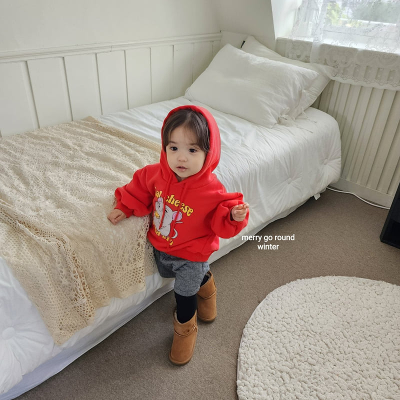 Merry Go Round - Korean Children Fashion - #kidsstore - Mouse Hoodie - 6