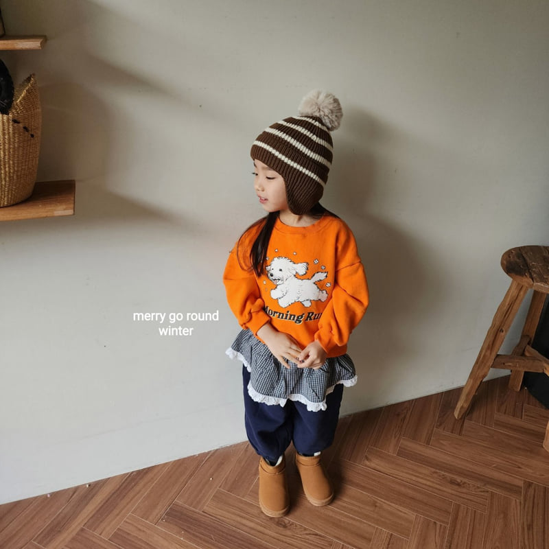 Merry Go Round - Korean Children Fashion - #kidzfashiontrend - Running Sweatshirt - 10