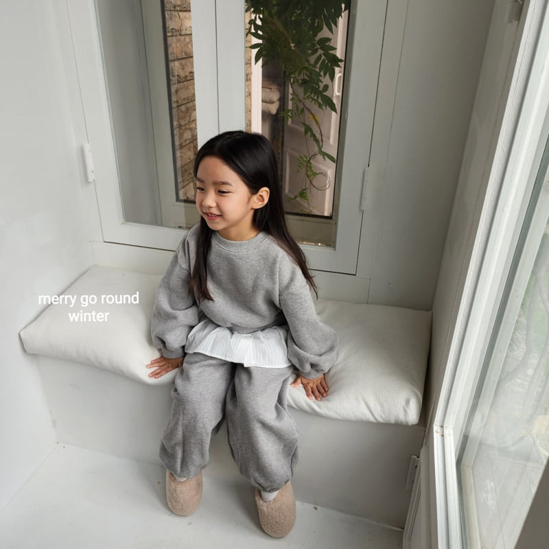 Merry Go Round - Korean Children Fashion - #kidzfashiontrend - Shirt Sweatshirt Set - 12