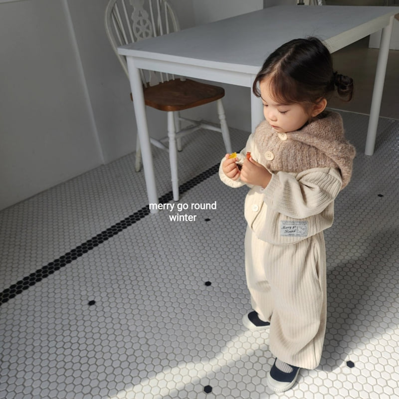 Merry Go Round - Korean Children Fashion - #Kfashion4kids - Marshmallow Set - 4